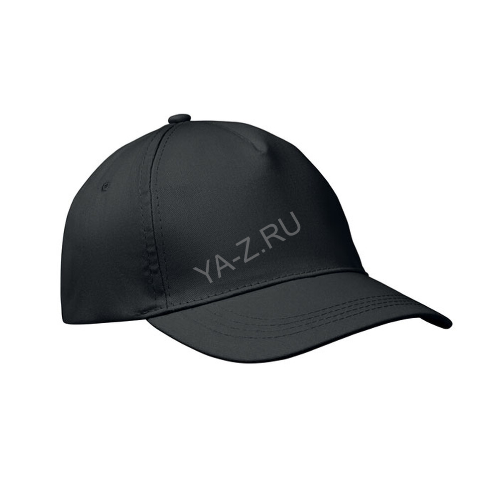 5 panel baseball cap черный