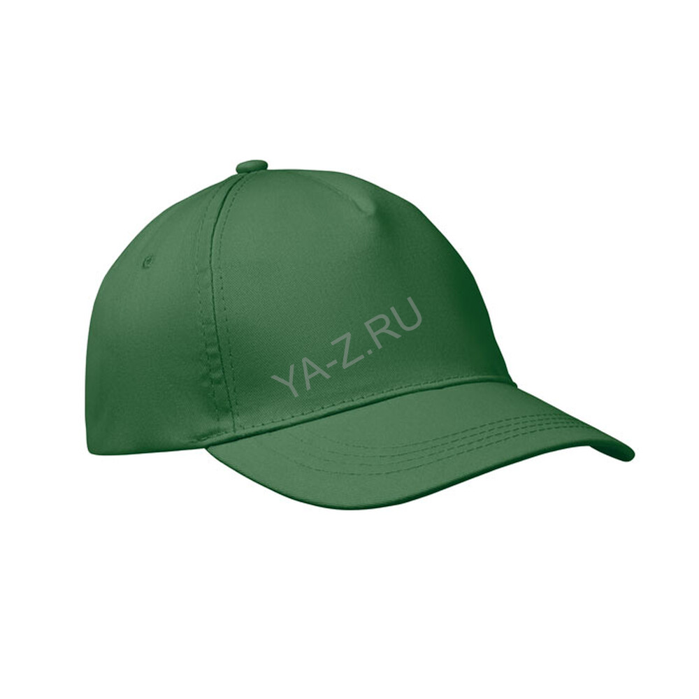 5 panel baseball cap тёмно-зелёный
