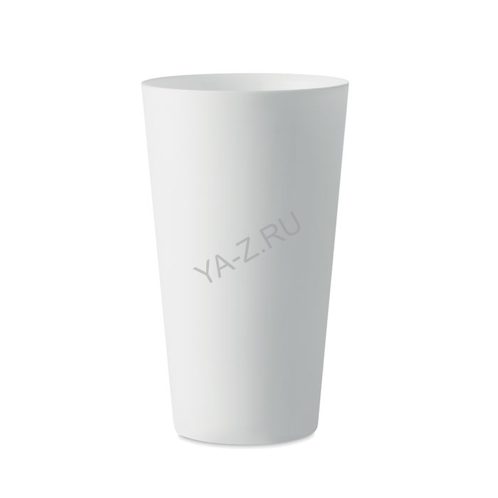 Reusable event cup 500ml белый