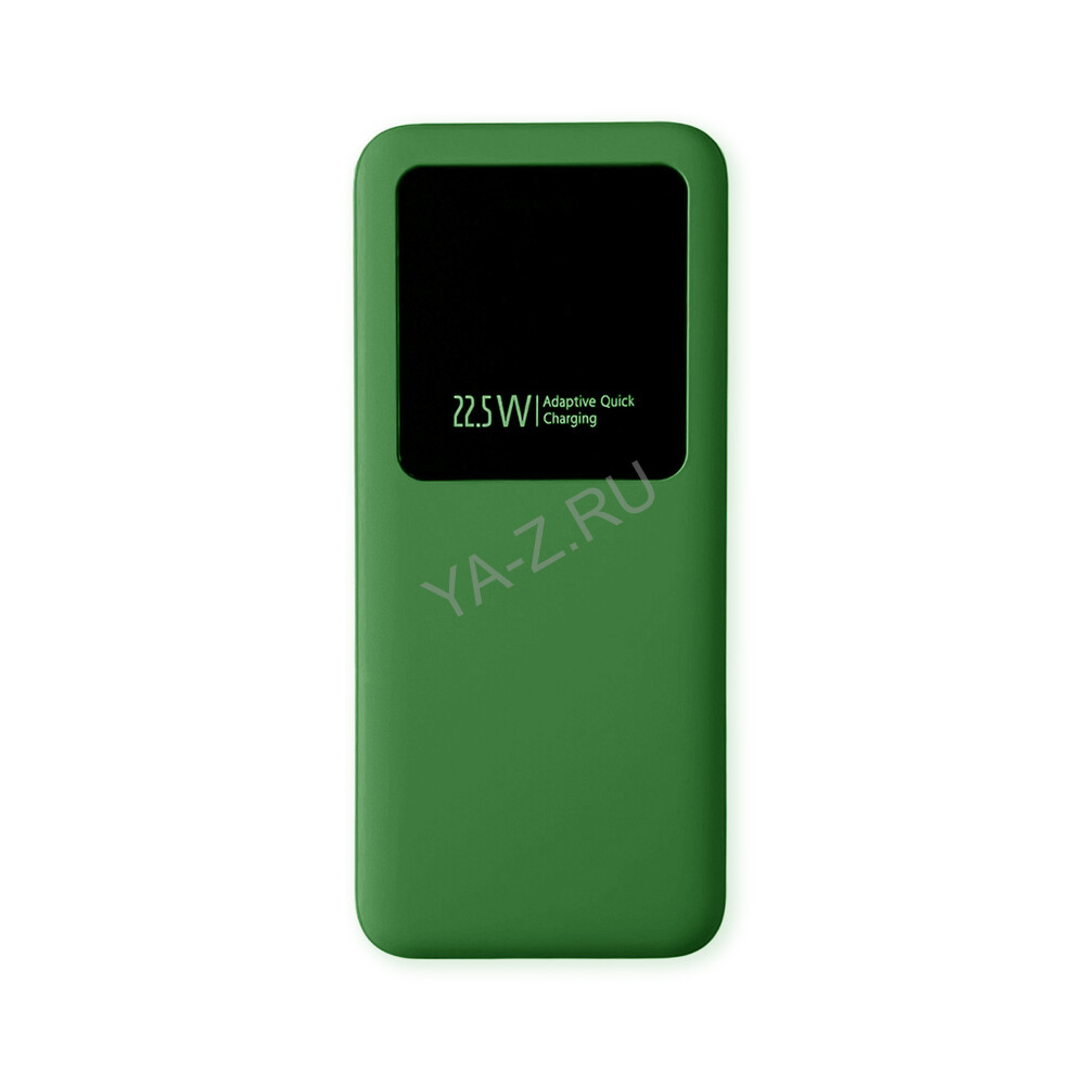 Внешний аккумулятор Kris soft touch, 10000mAh Зелёный