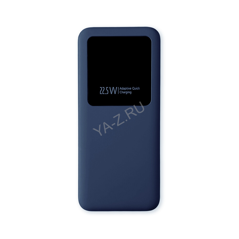 Внешний аккумулятор Kris soft touch, 10000mAh Тёмно-синий