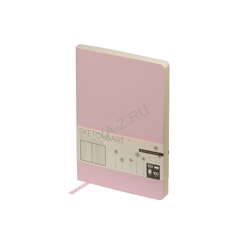 Скетчбук А5 «Sketch & Art» 100 г/м2, soft-touch