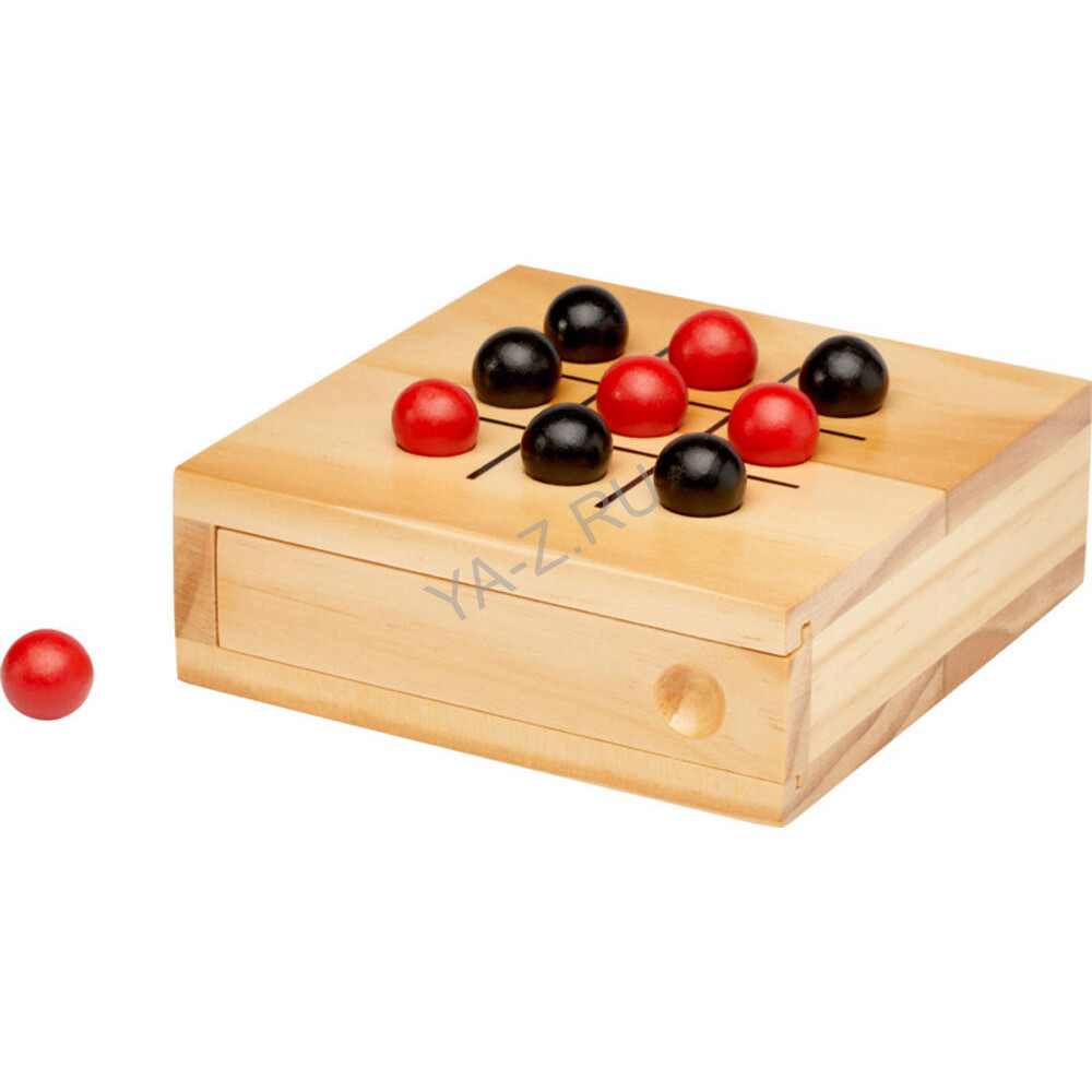 Деревянная игра в крестики-нолики «Strobus»
