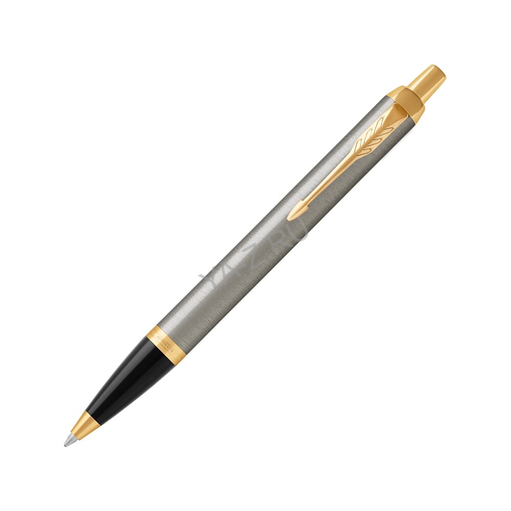 Ручка шариковая Parker «IM Core Brushed Metal GT»