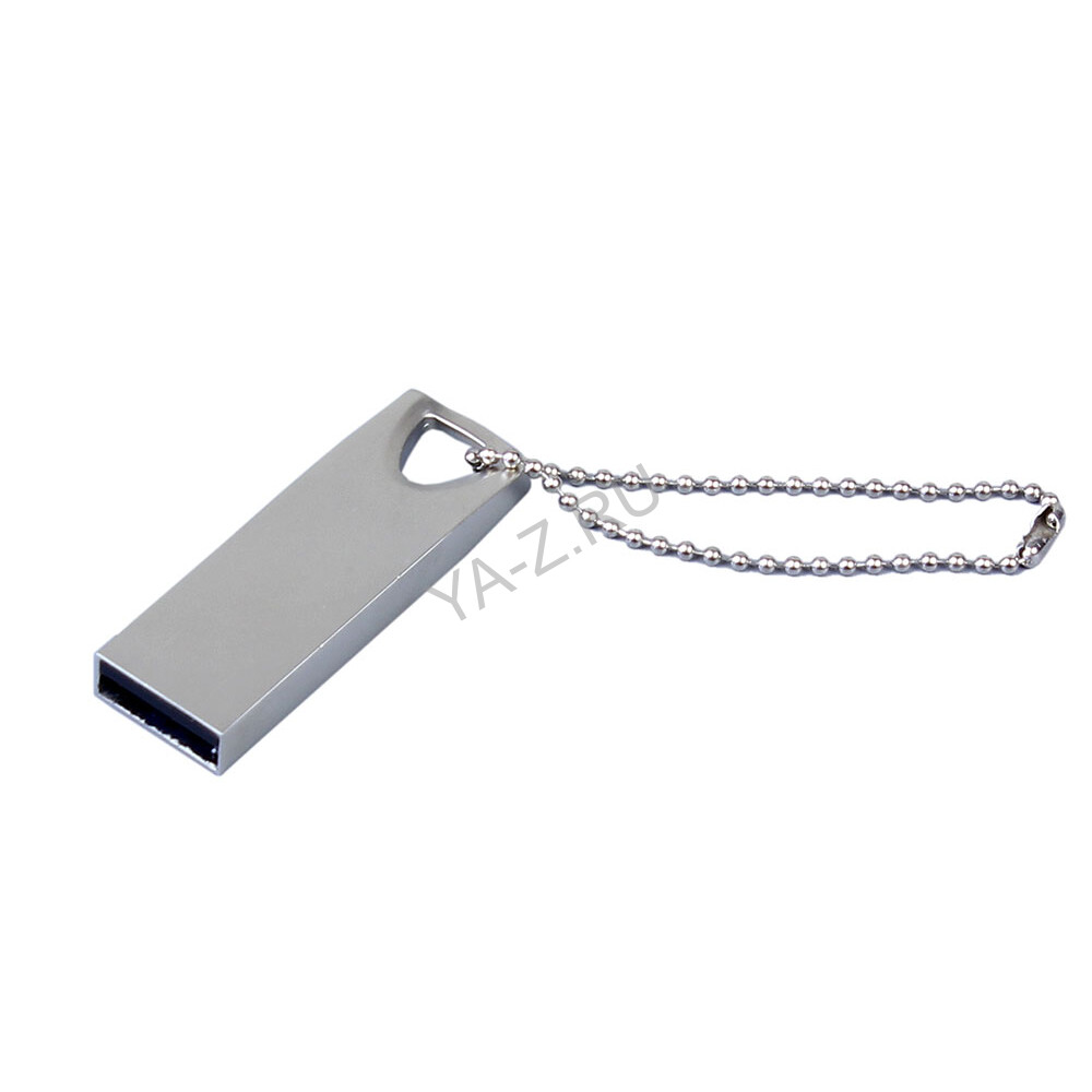 USB 2.0-флешка на 512 Мбайт с мини чипом и отверстием для цепочки