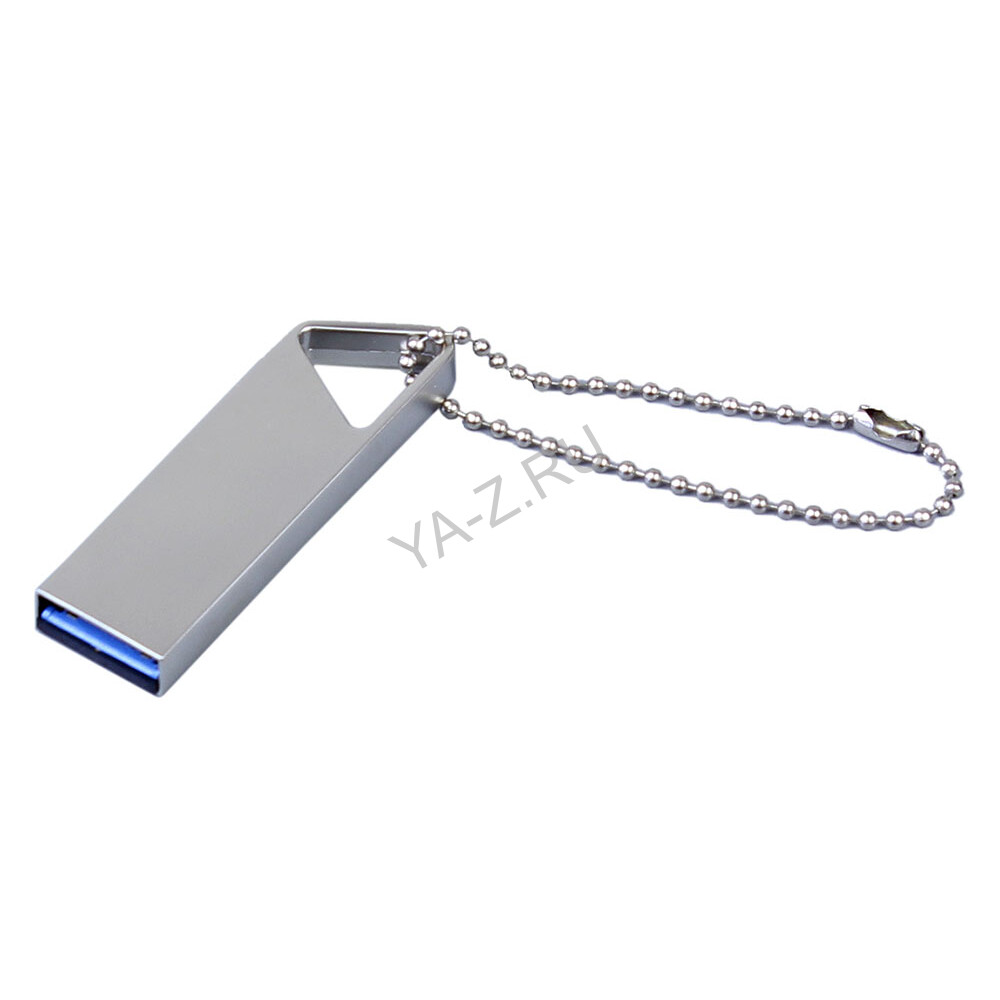 USB 2.0-флешка на 64 Гб с мини чипом и отверстием для цепочки