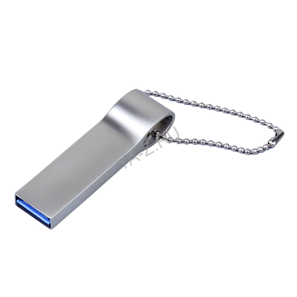 USB 3.0-флешка на 16 Гб с мини чипом и боковым отверстием для цепочки