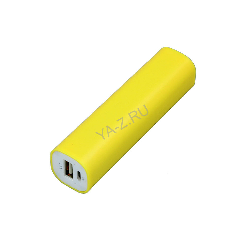 Внешний аккумулятор «Digi» прямоугольной формы, 2200 mAh