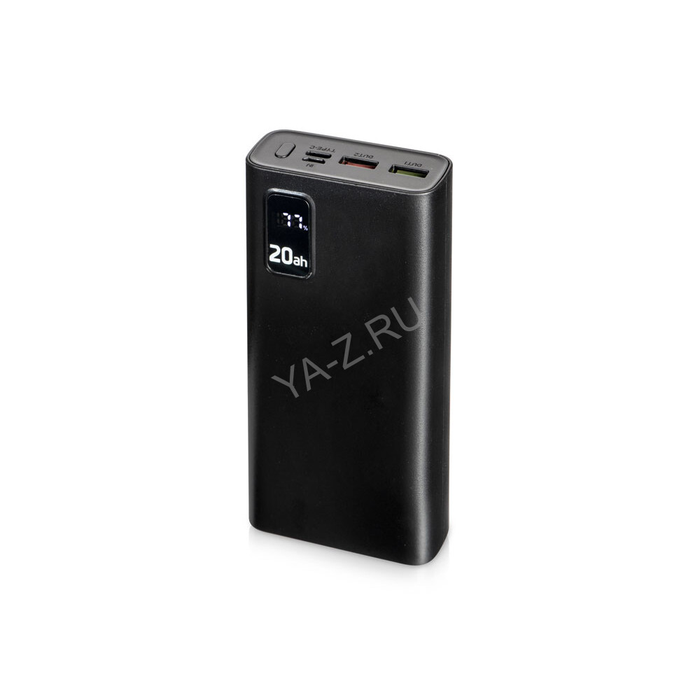 Портативный внешний аккумулятор «FAST», 20000 mAh