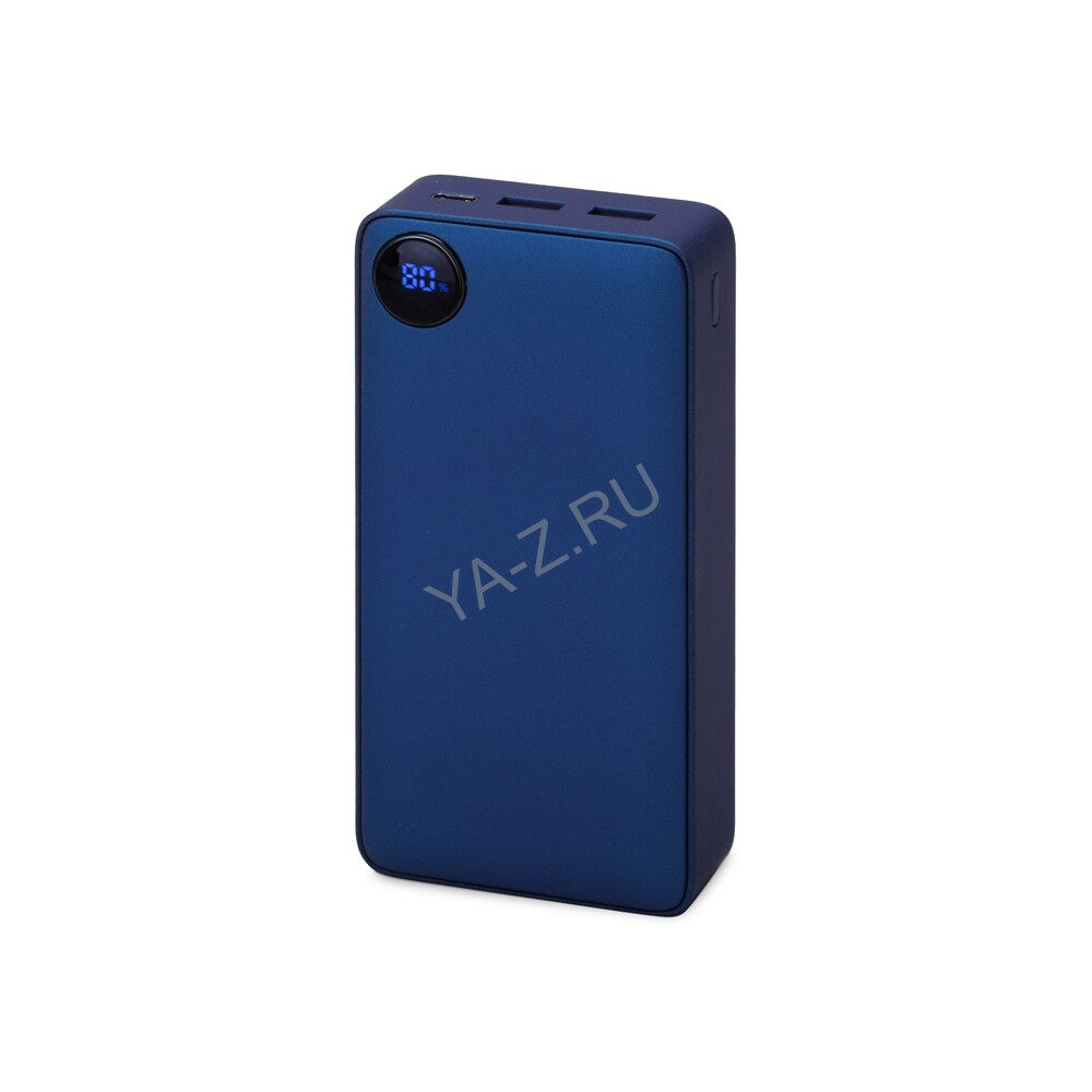 Внешний аккумулятор «Mild Pro» c быстрой зарядкой QC/PD, металлик soft-touch, 20 000 mAh