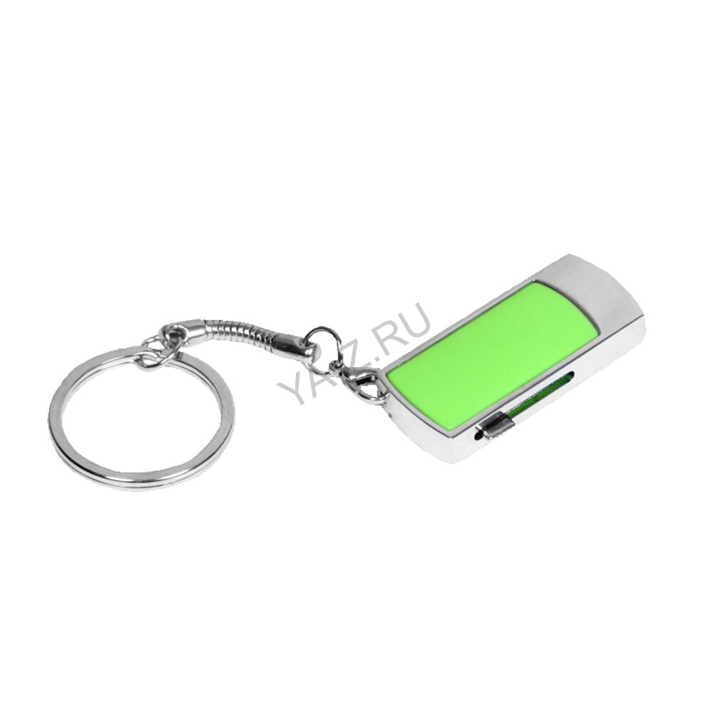 USB 2.0- флешка на 16 Гб с выдвижным механизмом и мини чипом