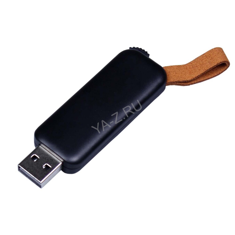 USB 3.0- флешка промо на 128 Гб прямоугольной формы, выдвижной механизм