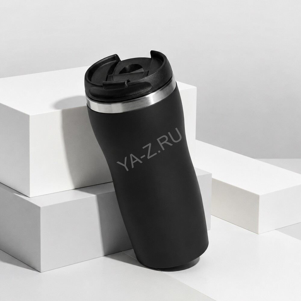 Термокружка «Double wall mug С1» soft-touch, 350 мл