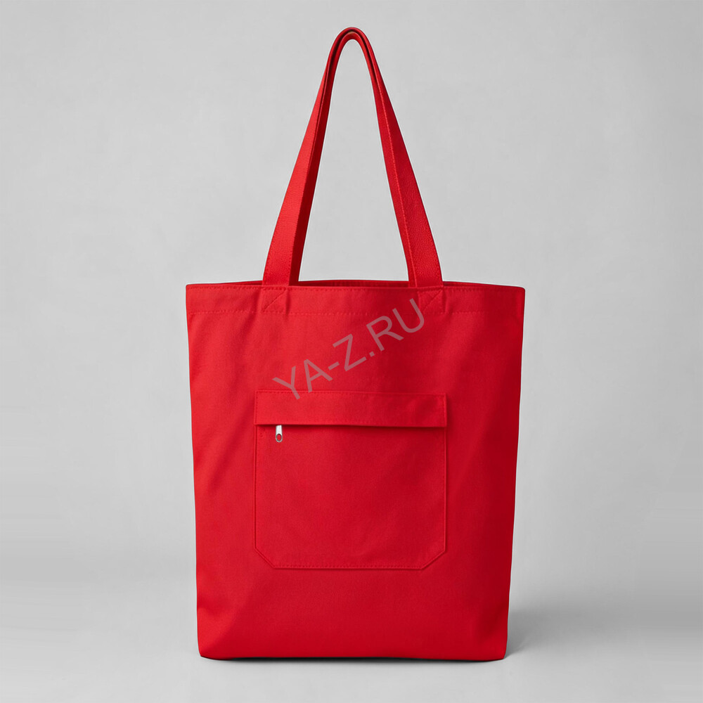 Сумка на молнии «Zipper» из хлопка 280 г/м2
