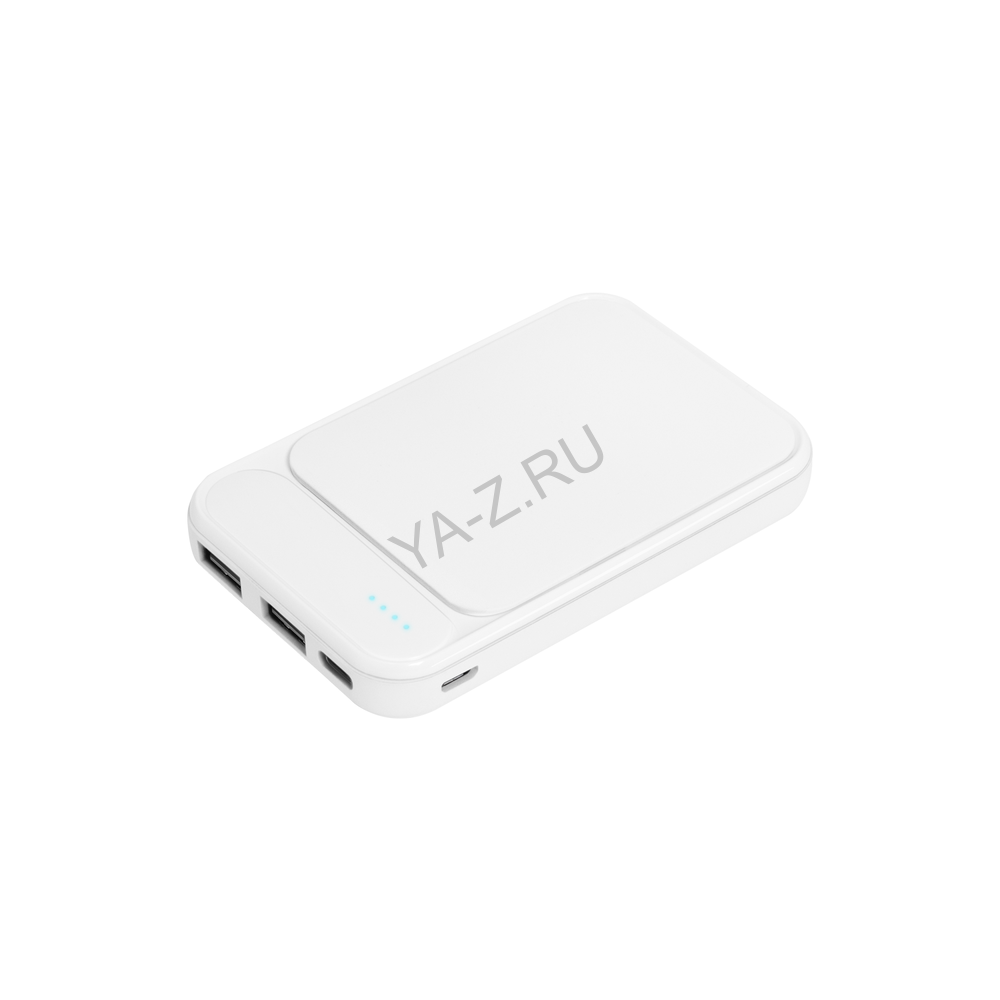 Внешний аккумулятор с подсветкой Старлайт PB (Starlight PB) 5000 mAh, белый