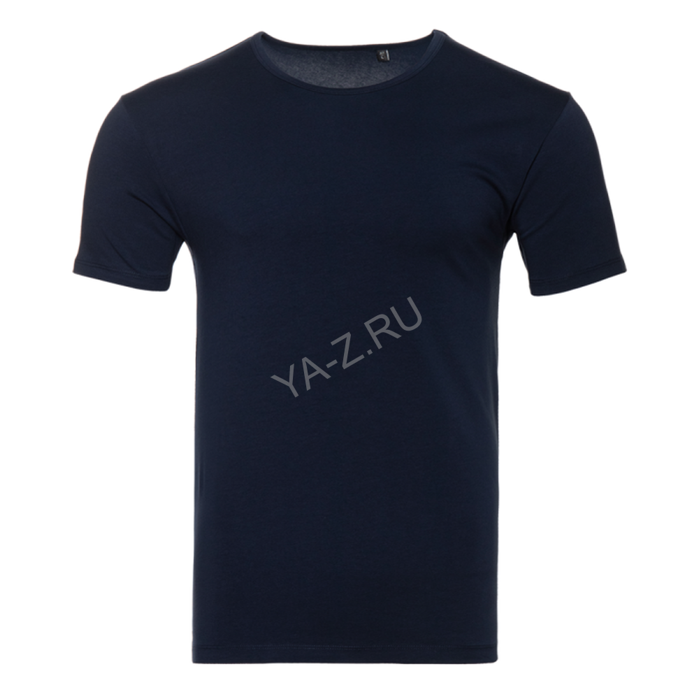 Футболка мужская STAN хлопок/эластан 180, 37, Тёмно-синий,  (46)  (54/XXL)