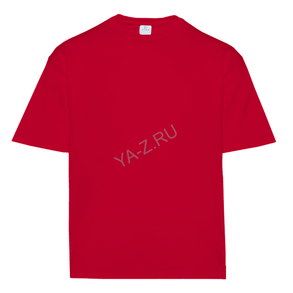Футболка унисекс оверсайз STAN хлопок 240, 56, Красный,  (14)  (54/XXL)