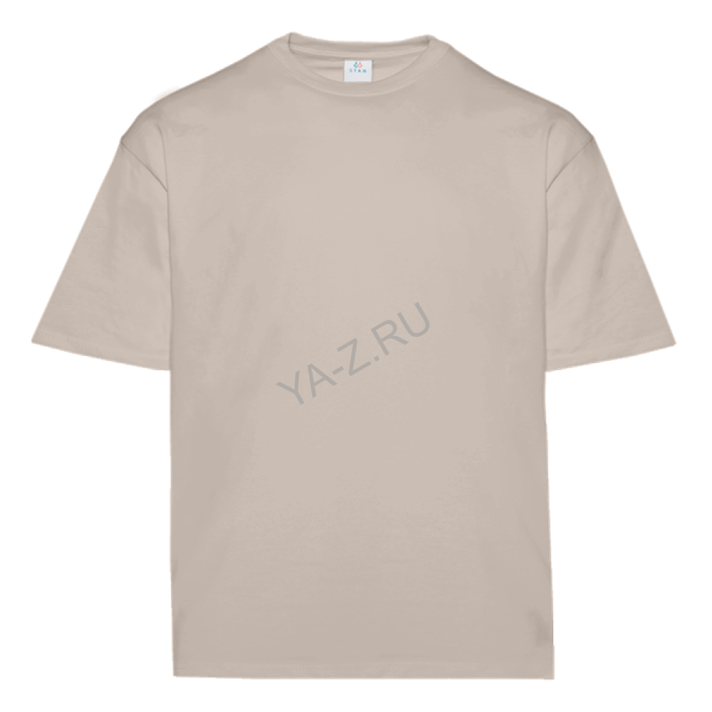 Футболка унисекс оверсайз STAN хлопок 240, 56, Песочный бежевый,  (541)  (44/XS)