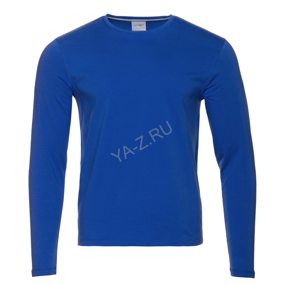 Лонгслив STAN хлопок/эластан 180, 35, Синий,  (16/1)  (42/XXS)