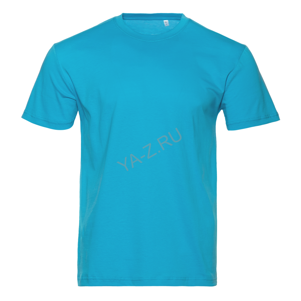 Футболка унисекс STAN, хлопок 150, 51, Бирюзовый,  (32)  (44/XS)