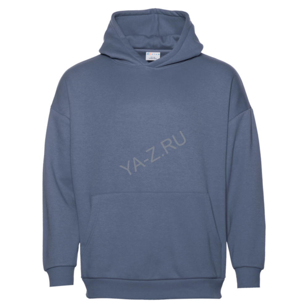 Худи унисекс STAN оверсайз 320, 69, Серо-фиолетовый,  (74)  (44/XS)