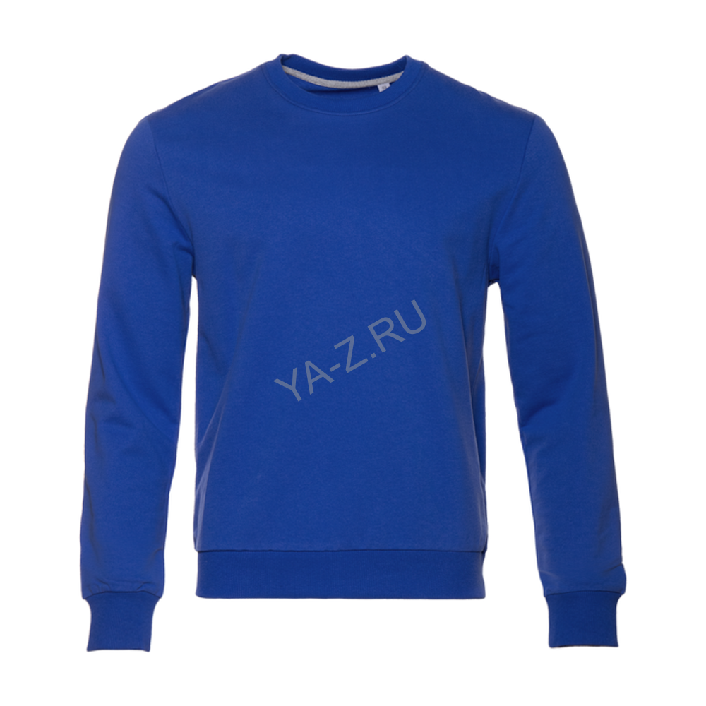 Свитшот унисекс STAN футер без начёса, 260, 63, Синий,  (16/1)  (56/XXXL)