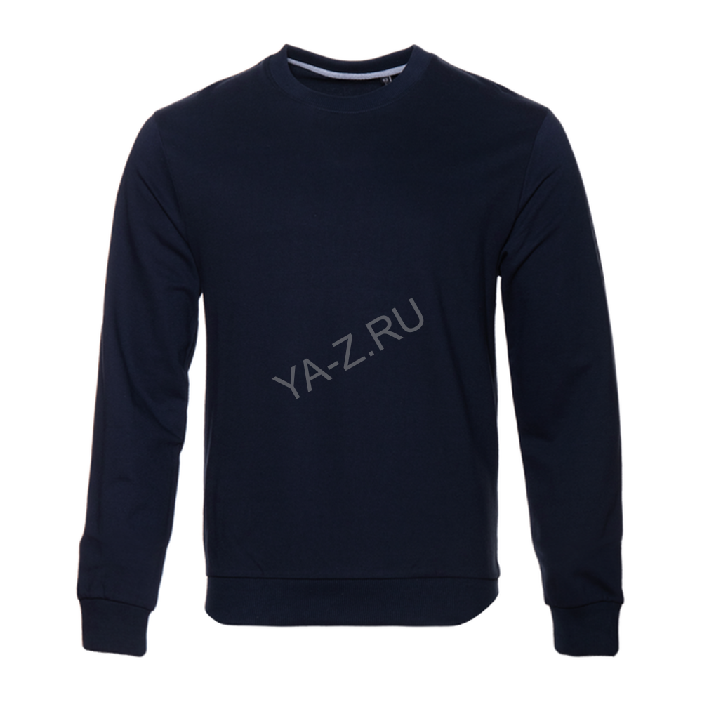 Свитшот унисекс STAN футер без начёса, 260, 63, Тёмно-синий,  (46)  (44/XS)