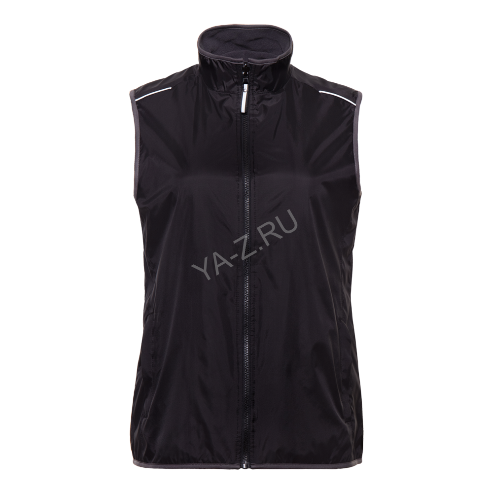 Жилет женский STAN таффета 210T, 65, 24WN, Чёрный,  (20)  (42/XS)