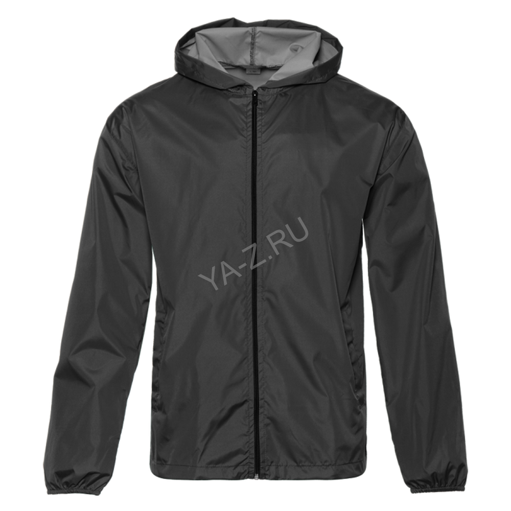 Ветровка унисекс STAN дюспо 210T, 85, 59, Графит,  (101)  (44/XS)