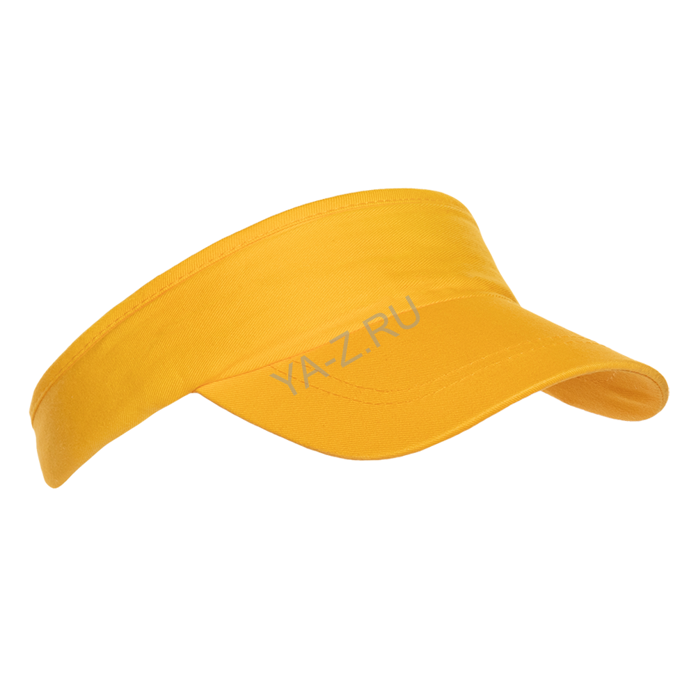 Козырёк STAN хлопок, 220, 25U, Жёлтый,  (12/1)  (56-58/ONE SIZE)