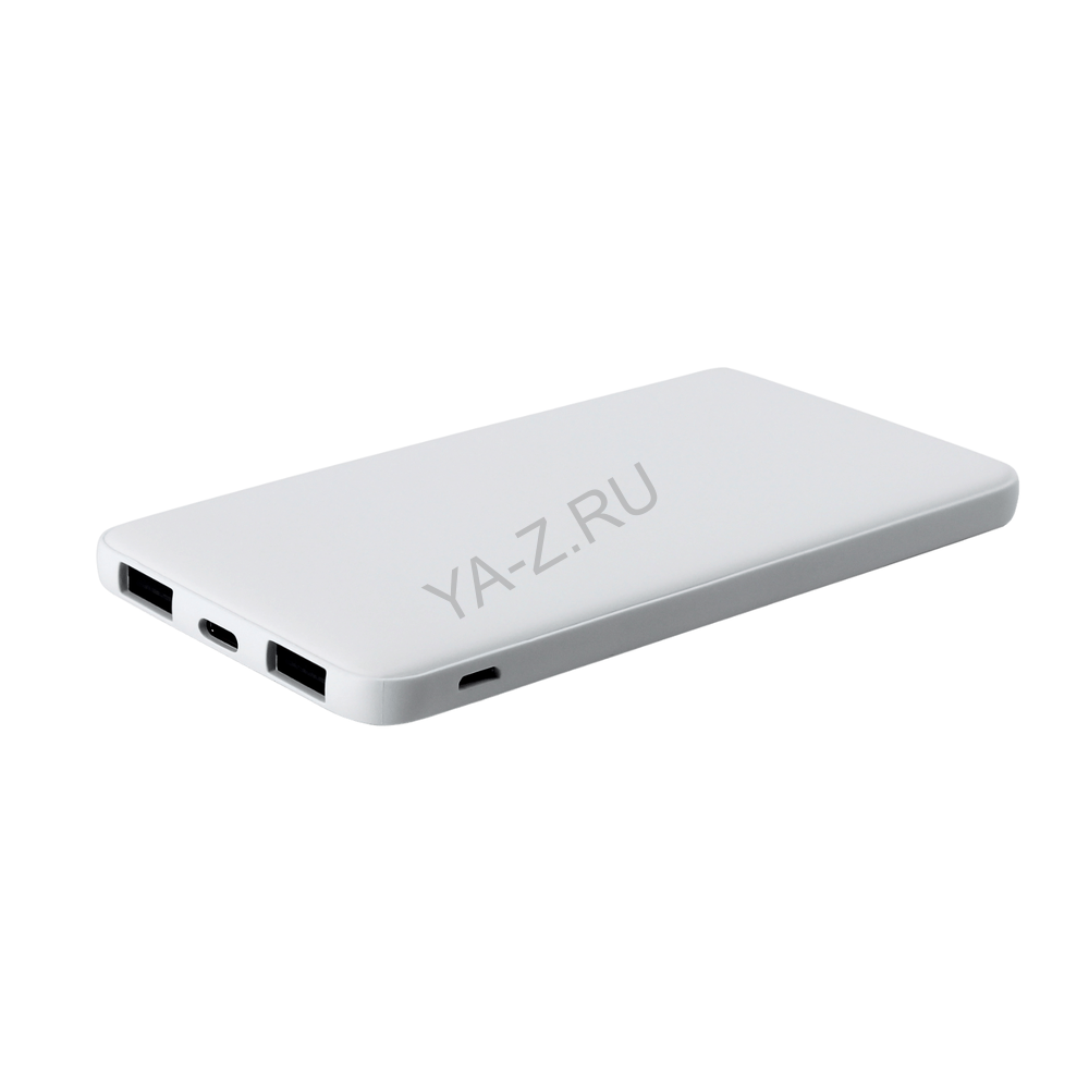 Внешний аккумулятор Bplanner Power 1 ST, софт-тач, 5000 mAh (Белый)