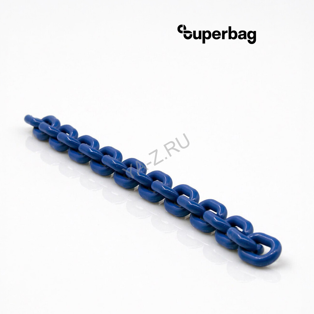 Цепочка Ring для обвеса, L=20см (синий)