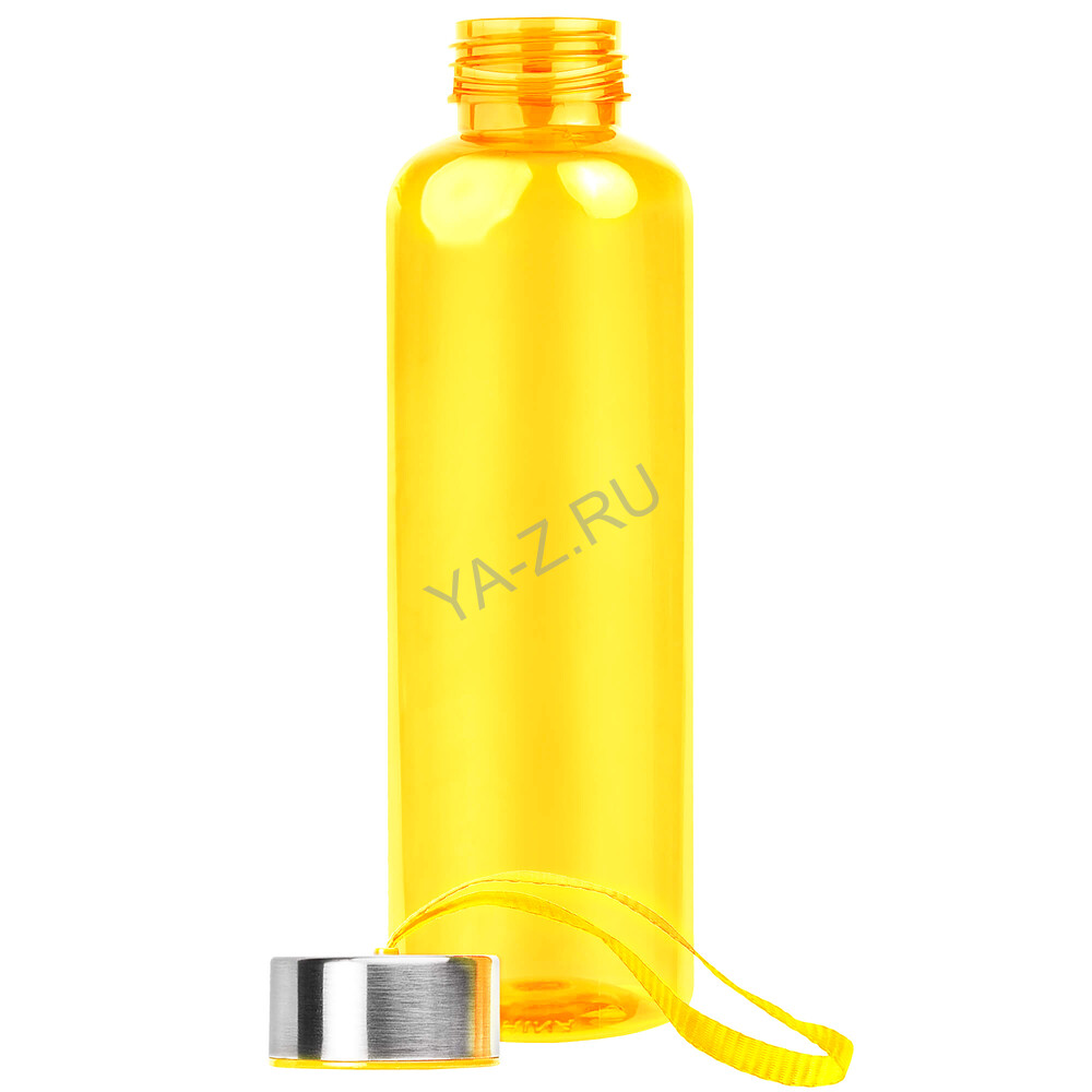 Бутылка для воды VERONA PET COLOR 550мл Желтая с желтым 6261.04
