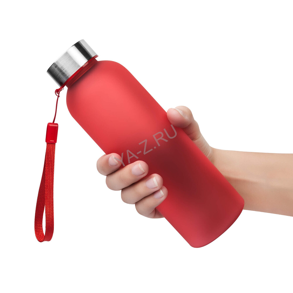 Бутылка для воды ARDI PET SOFT 550мл. Красная с красным 6263.03.03