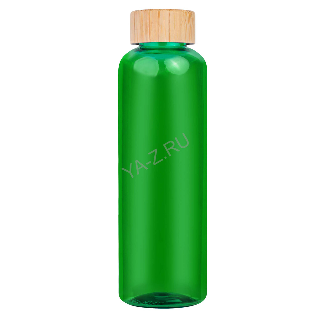 Бутылка для воды BAMBOO PET 550мл. Зеленая 6264.02