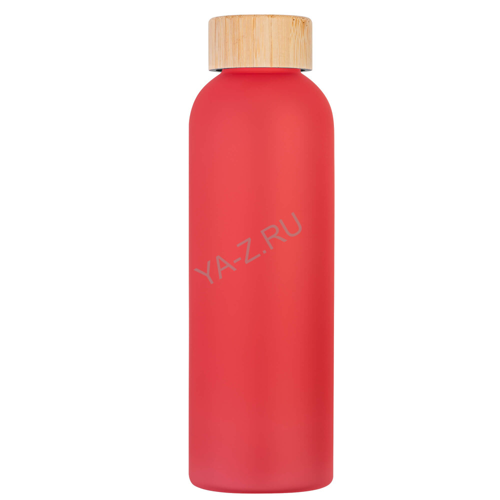 Бутылка для воды BAMBOO PET SOFT 550мл. Красная 6265.03