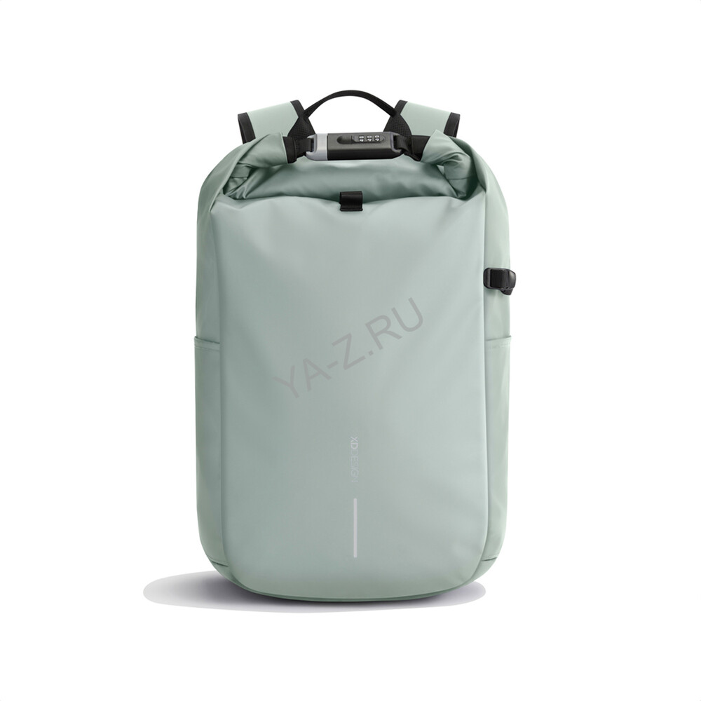 Антикражный рюкзак Urban Roll-top, зеленый