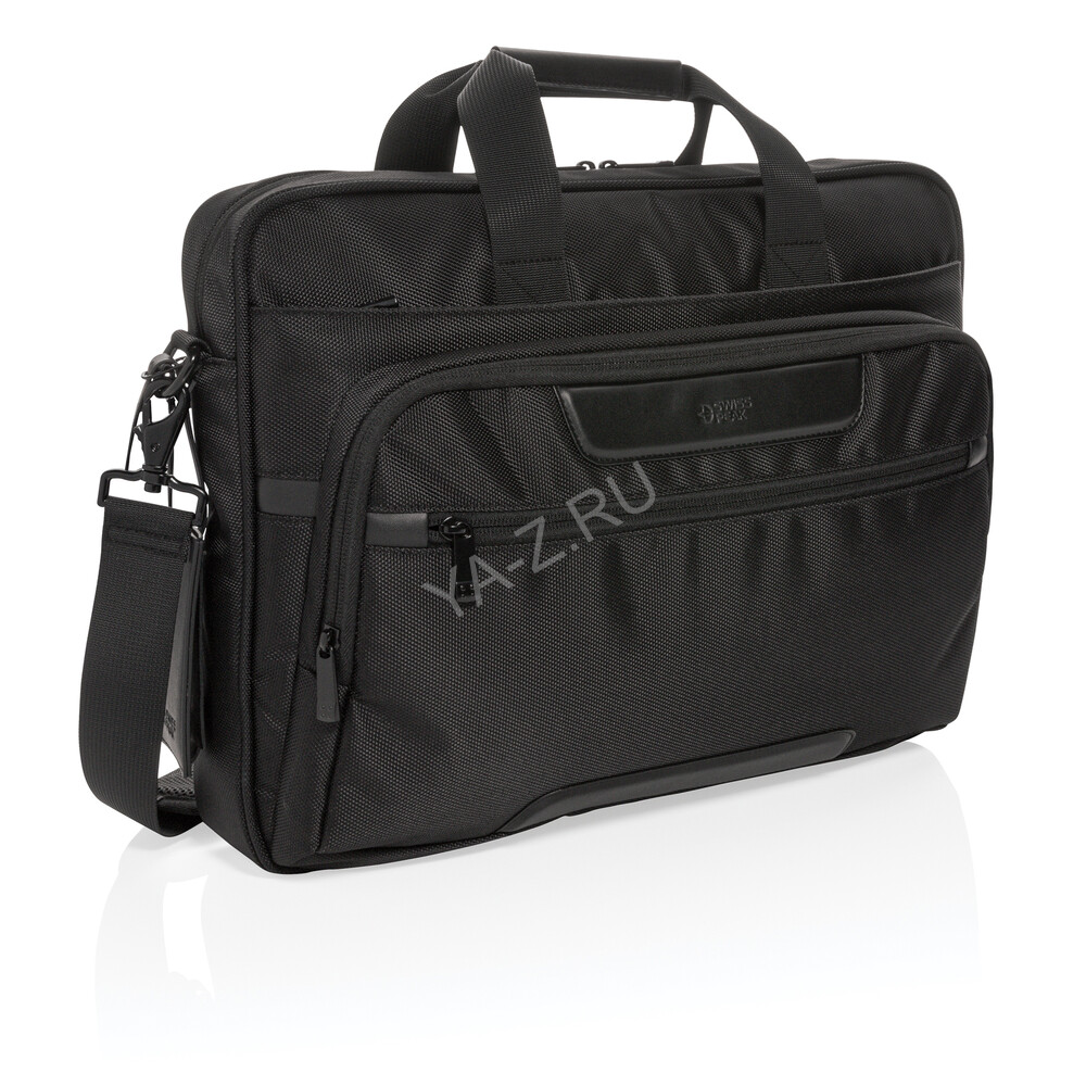Сумка для ноутбука Voyager от Swiss Peak RPET, 15.6“