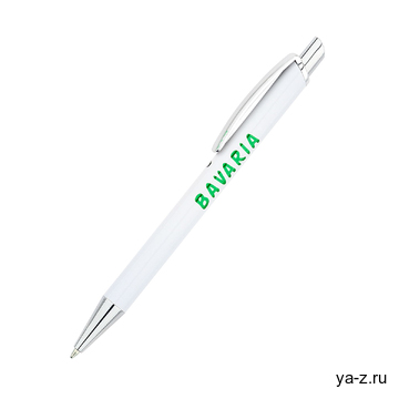 Ручка металлическая Bright, зеленая