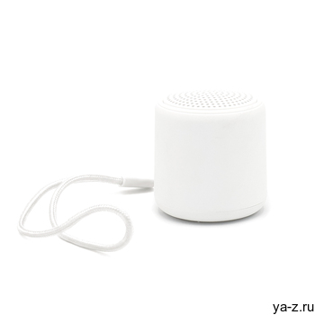 Беспроводная Bluetooth колонка Music TWS софт-тач, белый