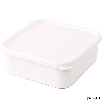 Ланчбокс (контейнер для еды) Squarebox, белый