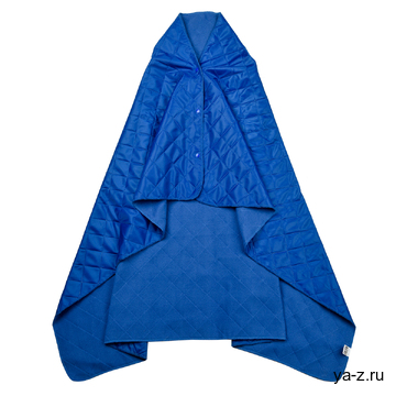 Плед PONCHO, синий