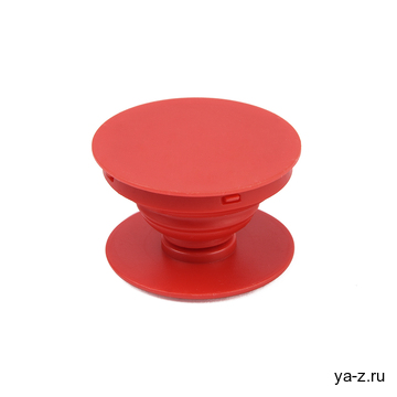 Подставка-держатель для телефона PopSocket, красный