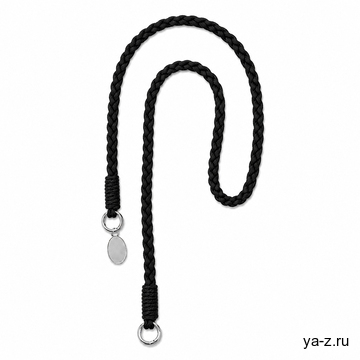 Шнурок на карабине BraidLite, чёрный