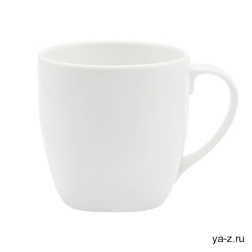 Кружка фарфоровая 400 см3 квадро (2C0379Ф34)