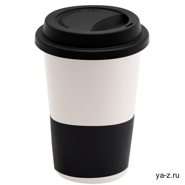 Кружка Magic To Go, белый/черный