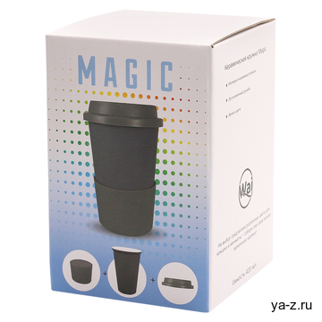 Коробка для кружки Magic, цветная