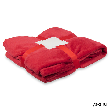 Плед флисовый SUPER SOFT COMFORT TRAVEL, красный