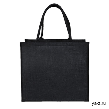 Сумка из джута Caravan Jute, чёрная
