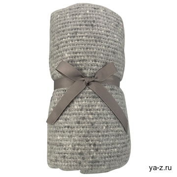 Плед акриловый SUPER SOFT CARE, тёмно-серый